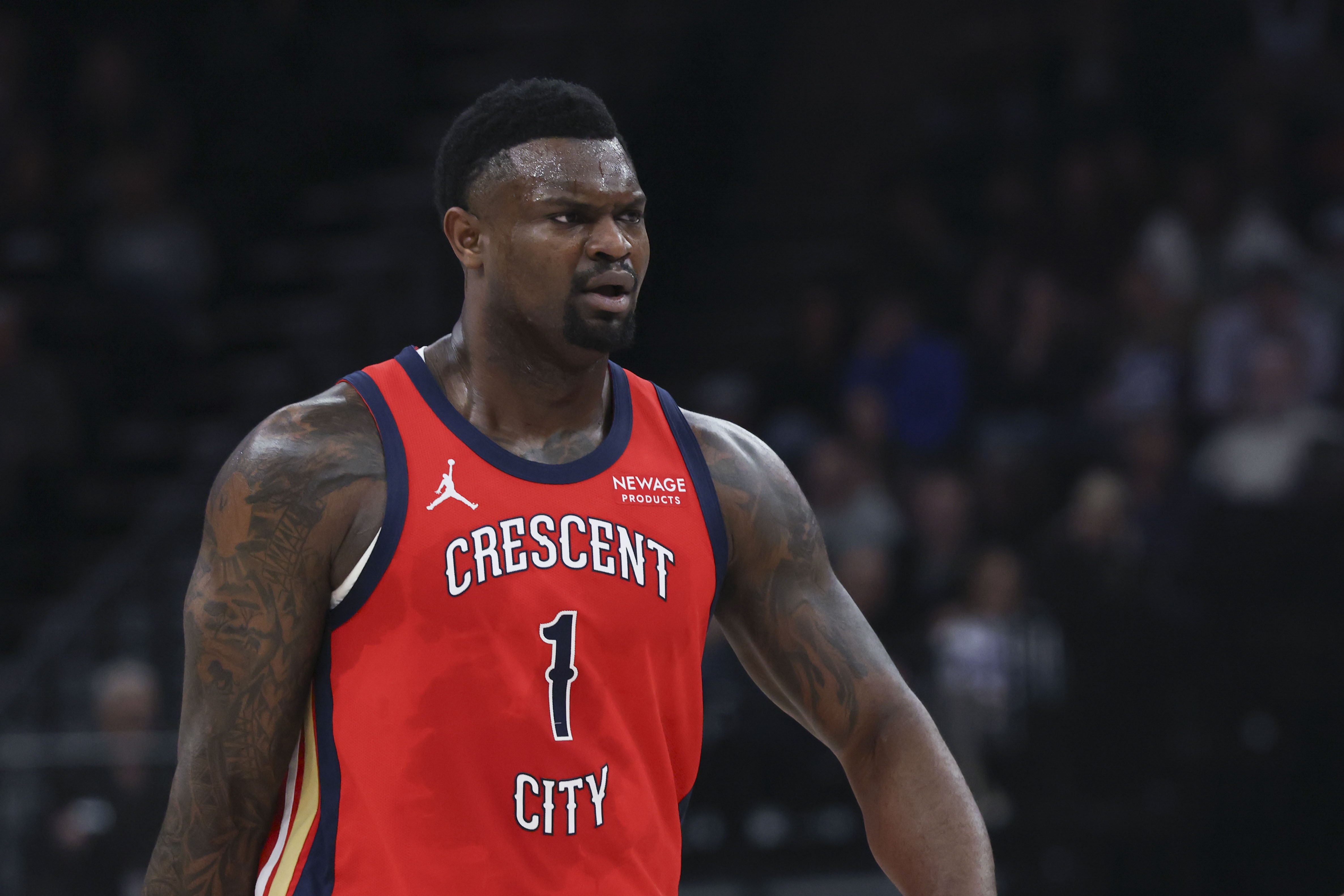 欧冠晋级规则-高效表现但出现关键失误！锡安10中7&amp;罚球9中7 砍下21分5板2帽